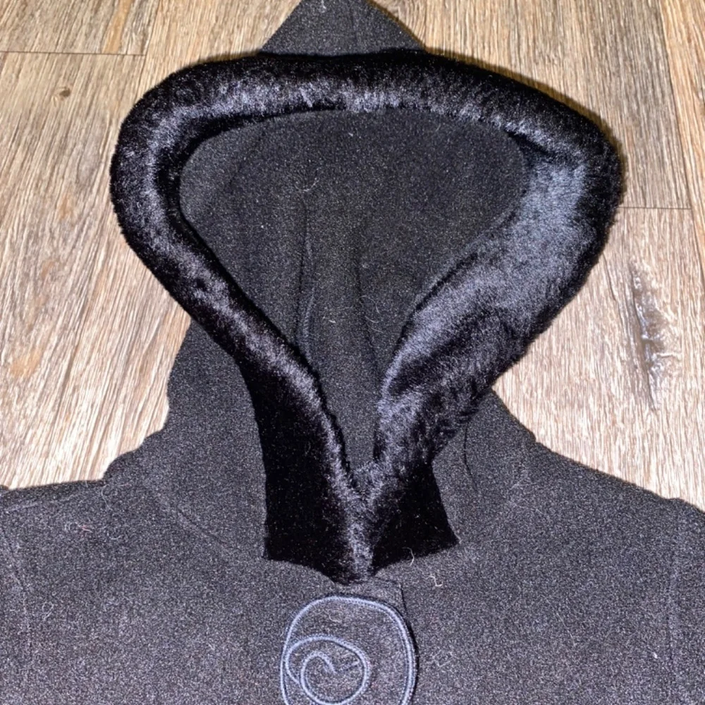 Girls Starting Out 18 months black dress coat